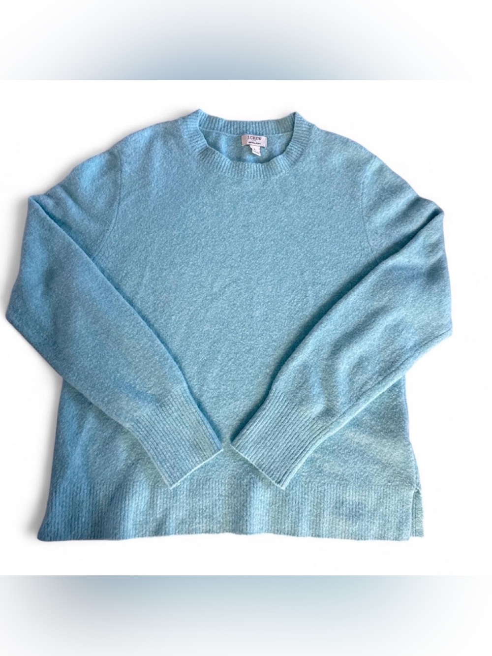 J.Crew Women’s Extra Soft Baby Blue Size Large Sweater